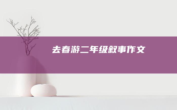 去春游二年级叙事作文