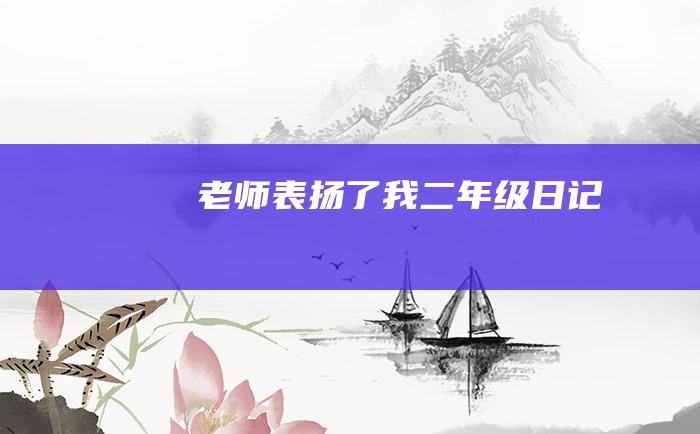 老师表扬了我二年级日记