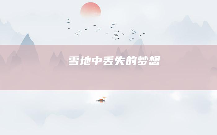 雪地中丢失的梦想