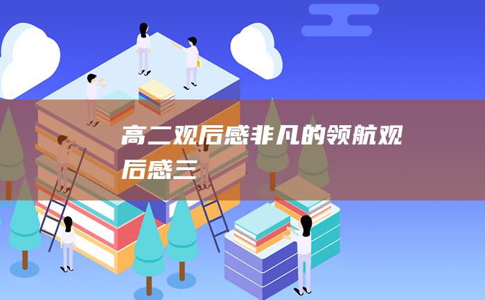 高二观后感 非凡的领航 观后感三