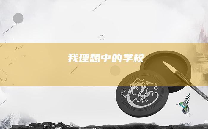 我理想中的学校