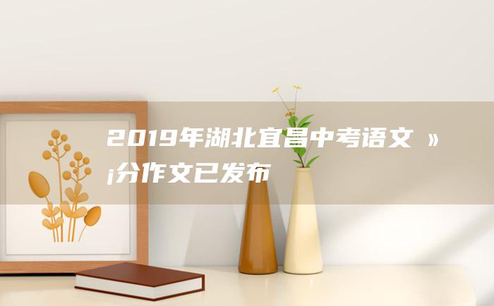 2019年湖北宜昌中考语文满分作文 已发布