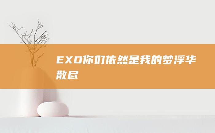 EXO 你们依然是我的梦 浮华散尽