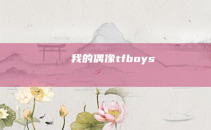 我的偶像tfboys