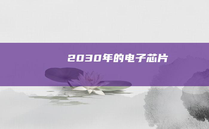 2030年的电子芯片