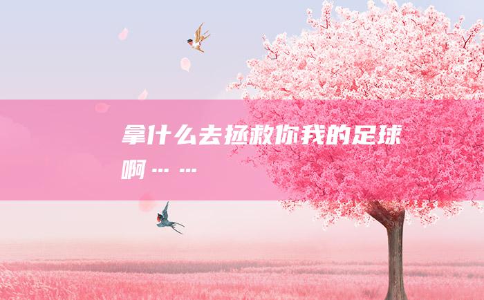 拿什么去拯救你 我的足球啊……